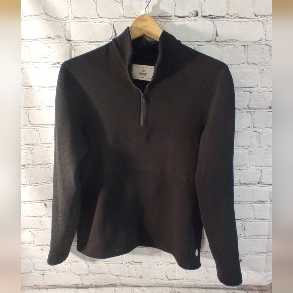 Reigning Champ Black Pullover Zip Long Sleeve Jacket S